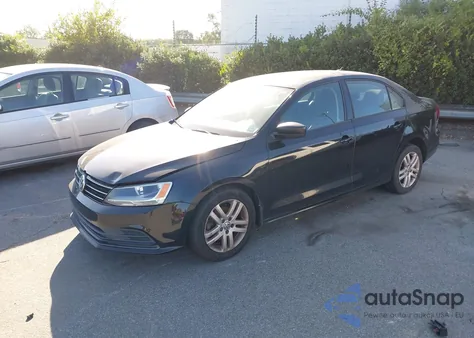 2015 Volkswagen Jetta 2.0L S из США, поврежденный, VIN 3VW2K7AJ9FM210733